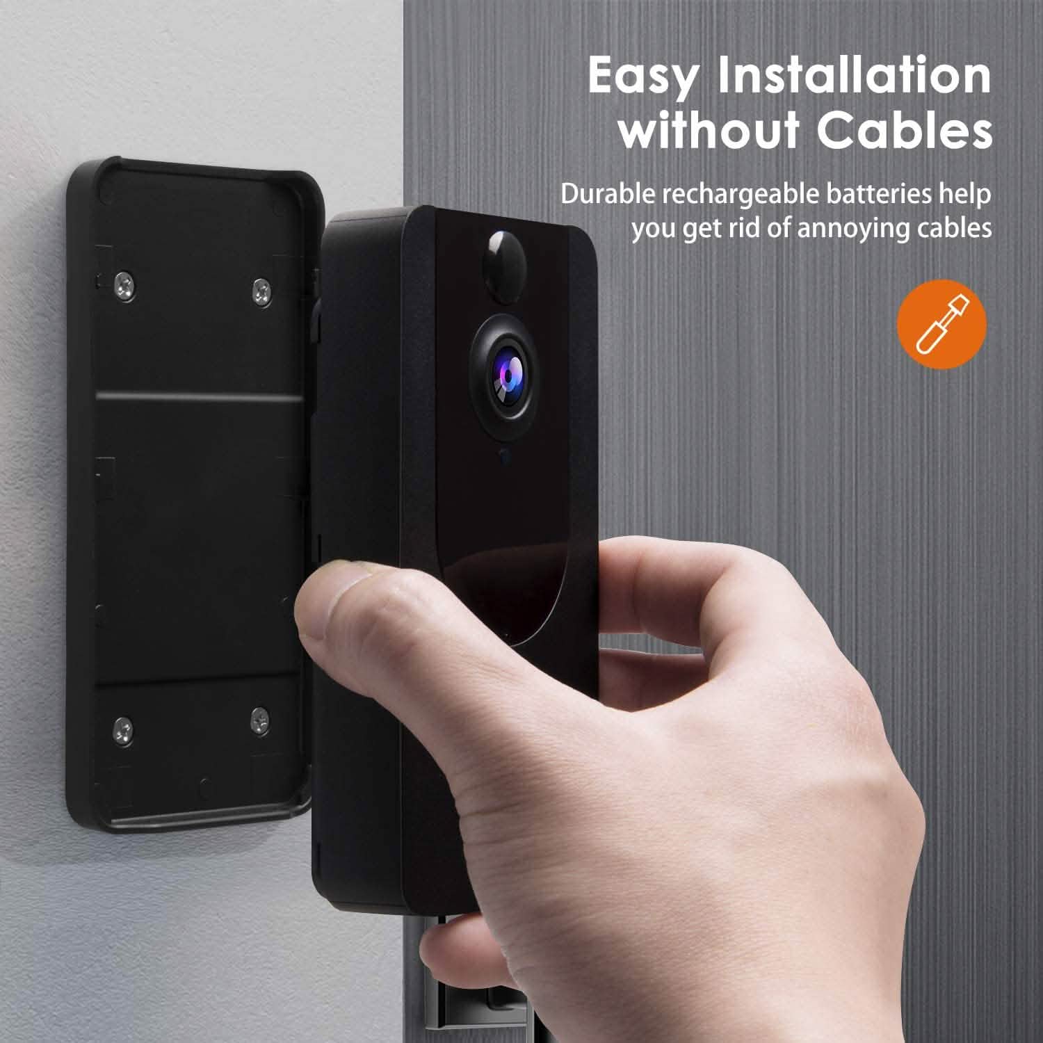 Bextgoo Wireless Doorbell Camera 1080P with Chime Cameras & Drones - DailySale