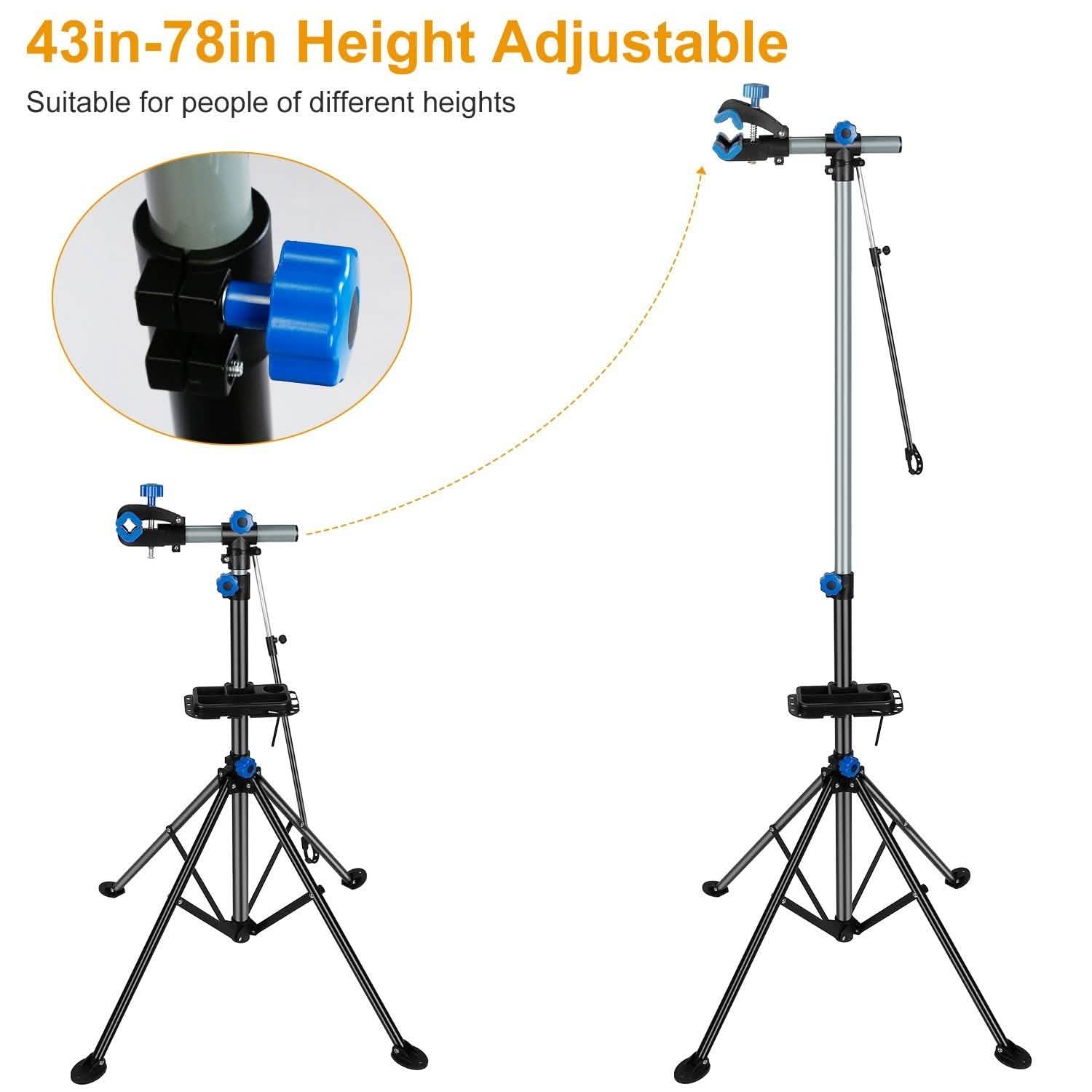 Bicycle Repair Foldable Stand Rack Sports & Outdoors - DailySale