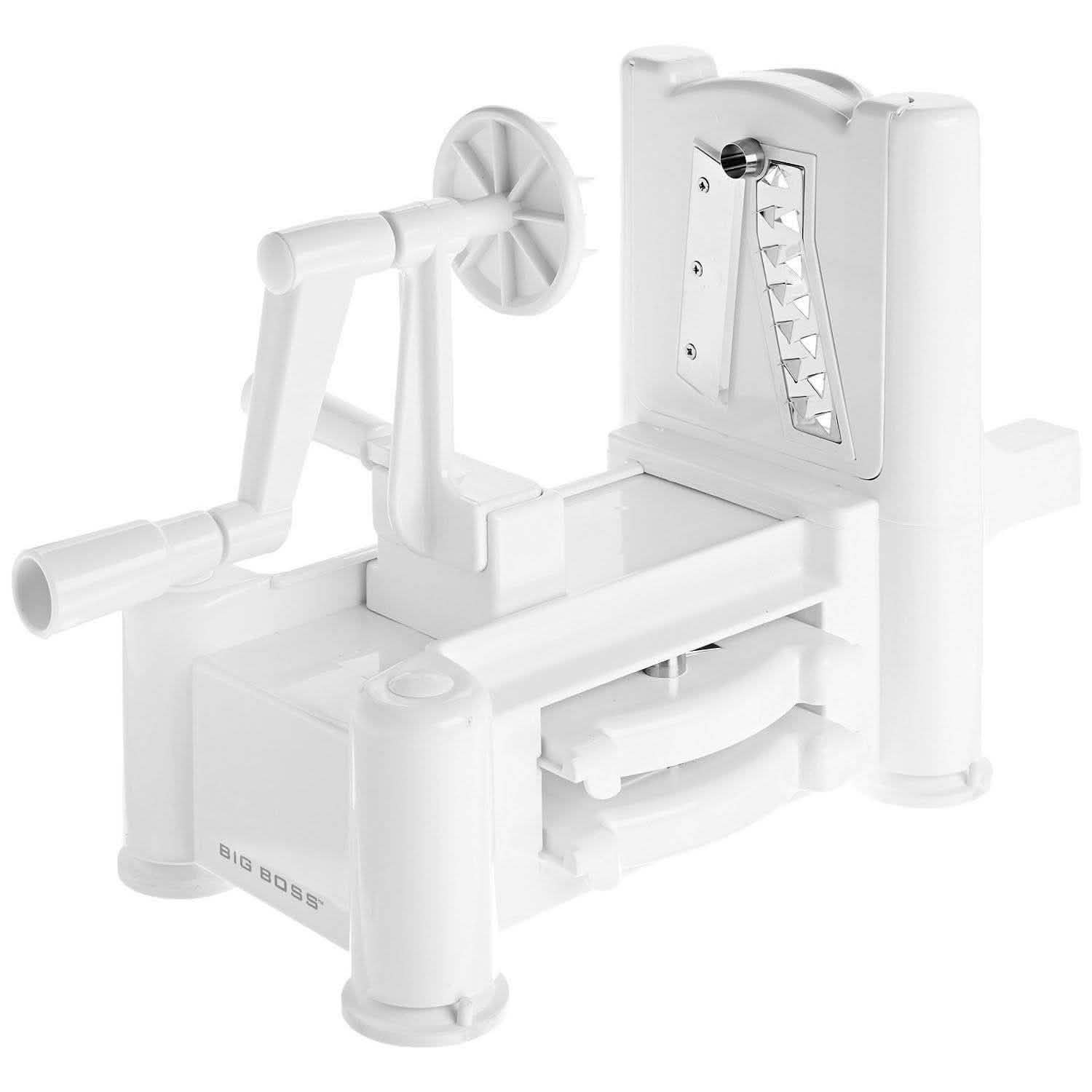 Big Boss Slice-A-Roo Ultimate Tri-blade Vegetable and Fruit Peeler Spiralizer Kitchen Essentials - DailySale