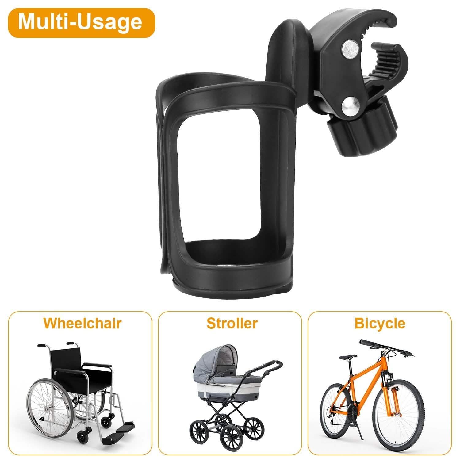 Bike Water Bottle Holder 360° Rotating Drink Cup Cage Sports & Outdoors - DailySale