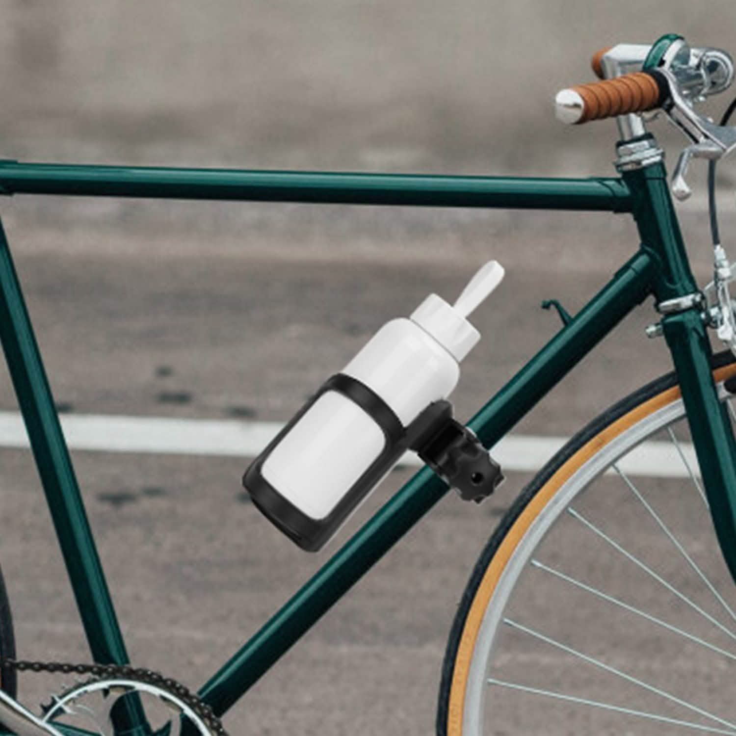 Bike Water Bottle Holder 360° Rotating Drink Cup Cage Sports & Outdoors - DailySale