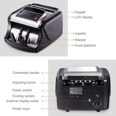 Bill Counter, UV/MG/IR Detection, Counterfeit Bill Detection - MMC01 Everything Else - DailySale