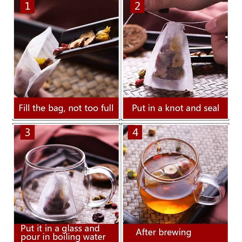 Biodegradable Tea Filter Bags Wine & Dining - DailySale