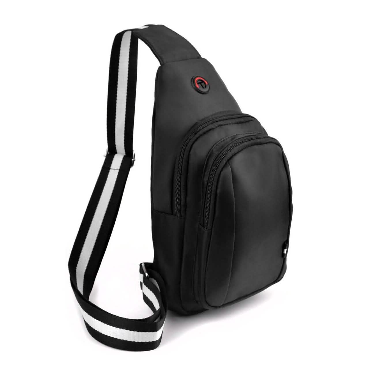 Black Crossbody Shoulder Sling Bag Bags & Travel - DailySale