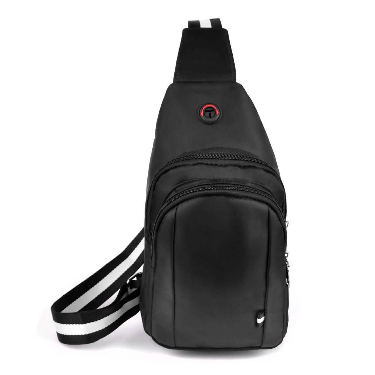 Black Crossbody Shoulder Sling Bag Bags & Travel - DailySale