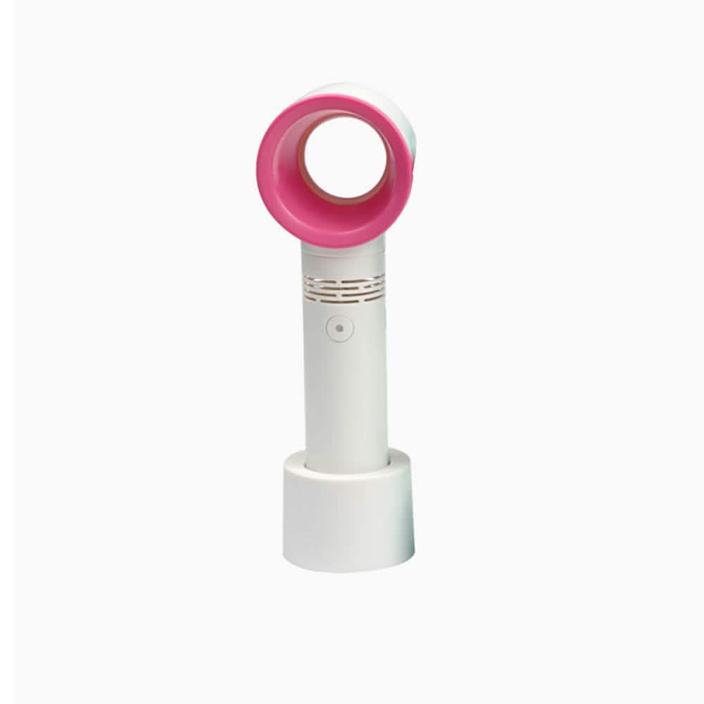 Bladeless Handheld Cooling Fan Everything Else Fuchsia/White - DailySale