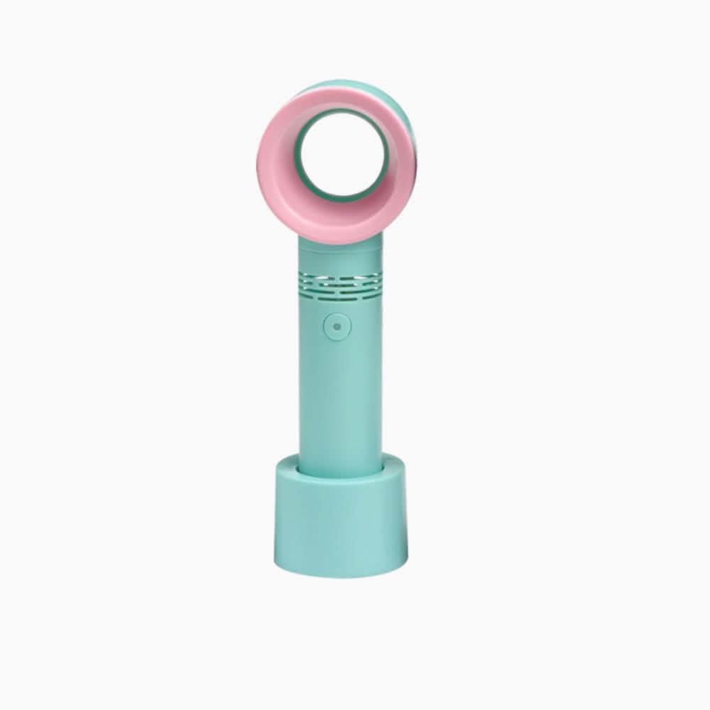 Bladeless Handheld Cooling Fan Everything Else Pink/Teal - DailySale
