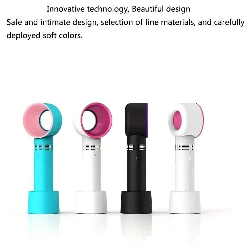 Bladeless Handheld Fan for Eyelash Extension Beauty & Personal Care - DailySale