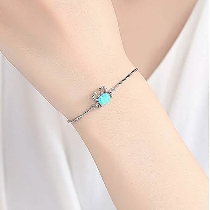 Blue Opal Adjustable Bolo Charm Bracelets Jewelry - DailySale