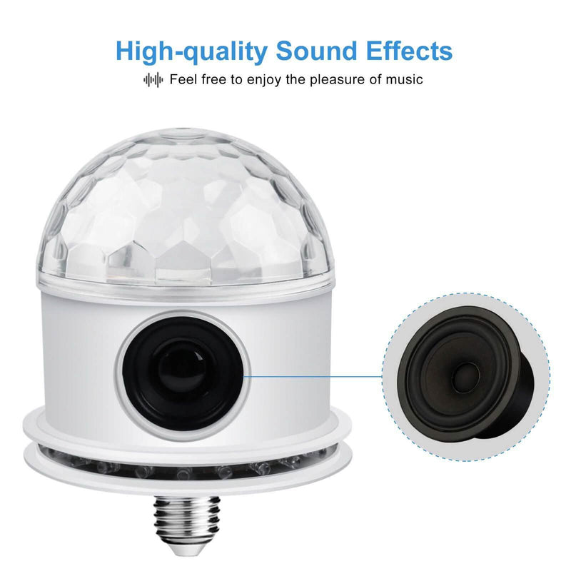 Bluetooth RGB Disco Party Light LED Stage Ball Light KTV Strobe DJ Activated Lamp Lighting & Decor - DailySale