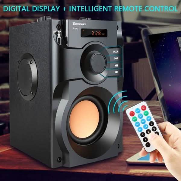 Bluetooth Speaker Super Bass Subwoofer Speakers - DailySale