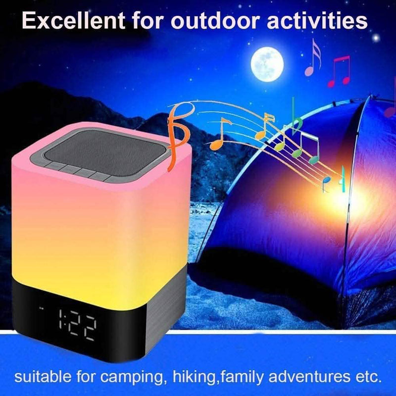 Bluetooth Speaker Touch Sensor Bedside Lamp Speakers - DailySale