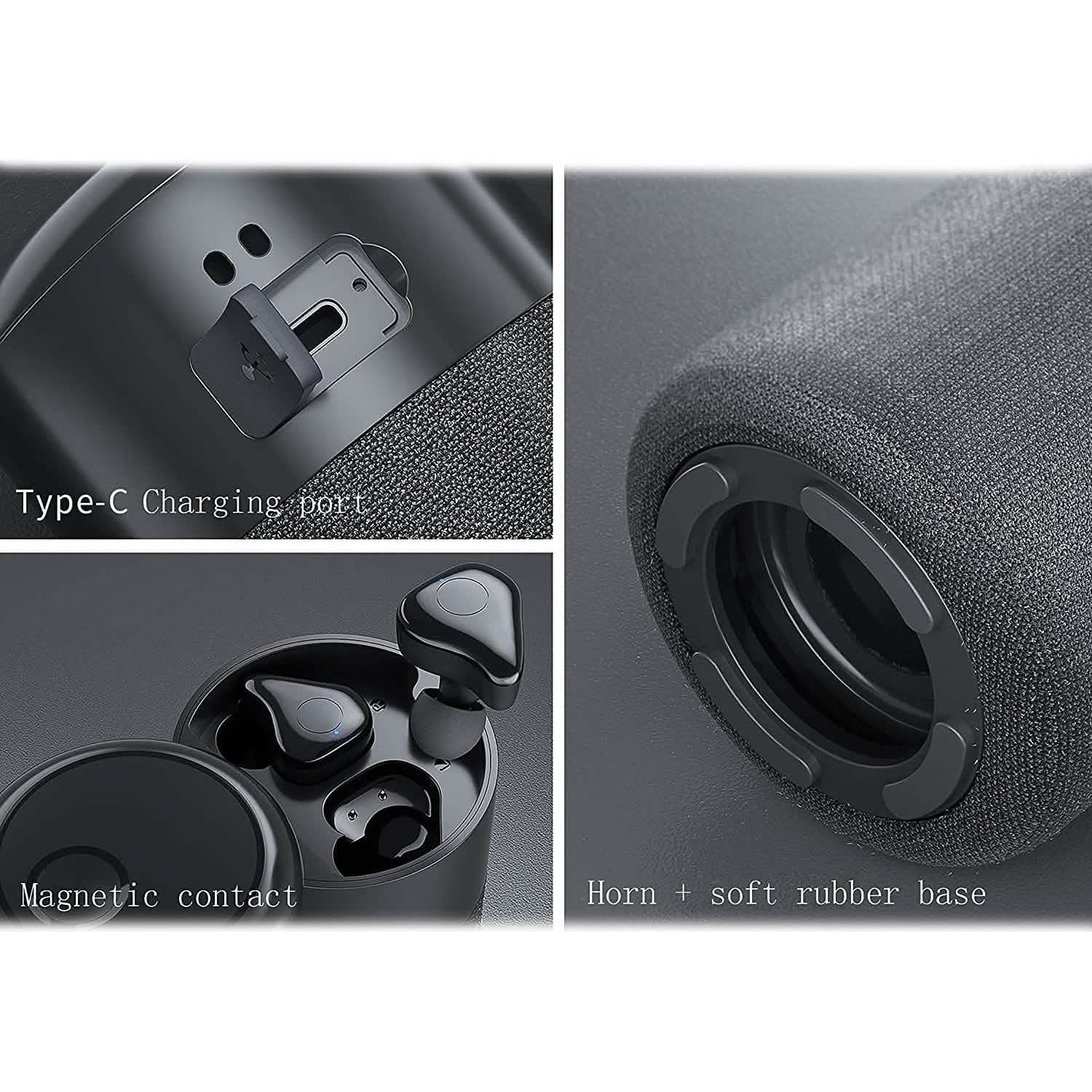 Bluetooth Speakers and Wireless Earbuds Combo Speakers - DailySale