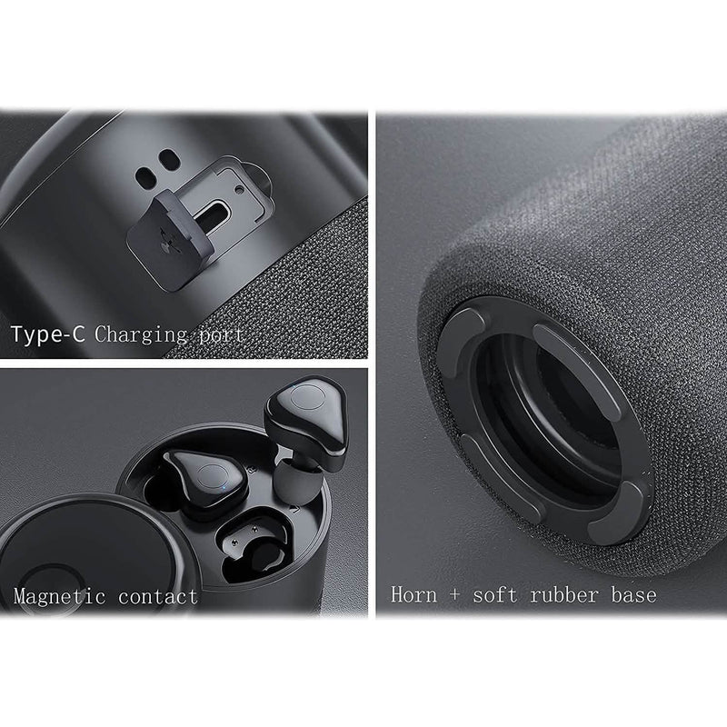 Bluetooth Speakers and Wireless Earbuds Combo Speakers - DailySale