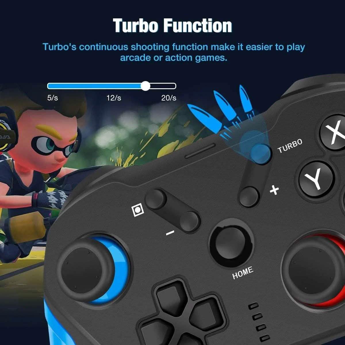 Bluetooth Switch Pro Controller for Nintendo Video Games & Consoles - DailySale