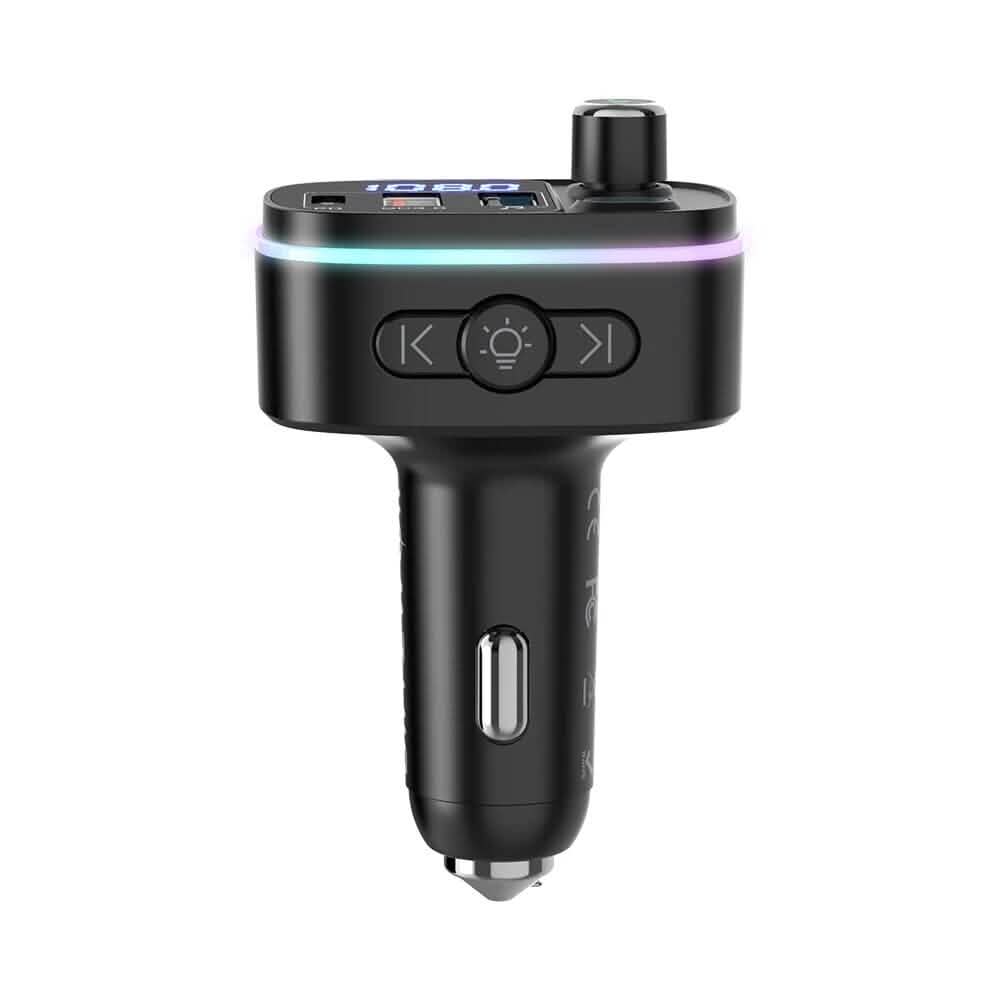 Bluetooth V5.0 FM Transmitter USB Car Charger Automotive - DailySale