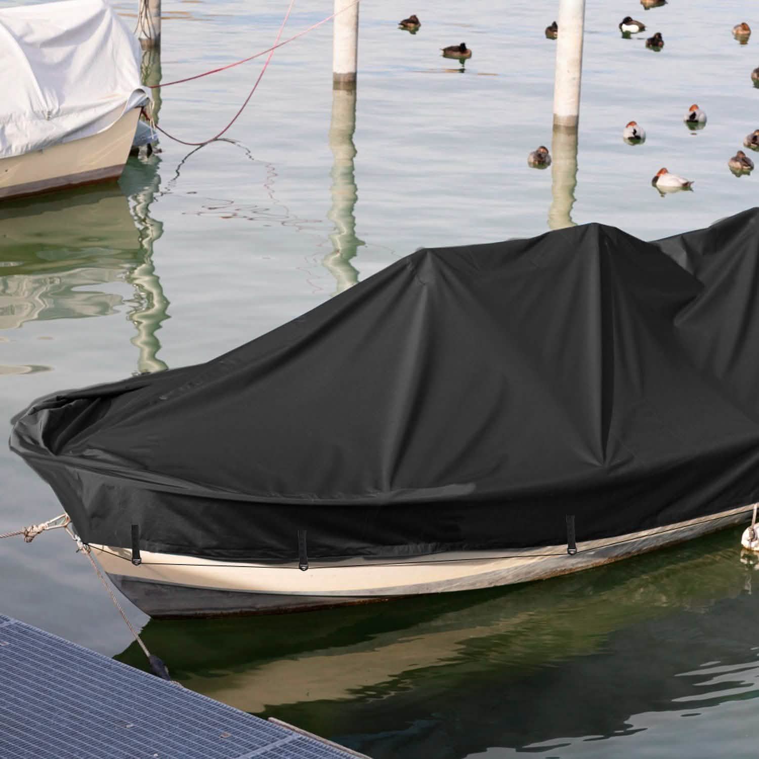 Boat Cover 210D Waterproof Dustproof Trailerable Boat Protector Everything Else - DailySale