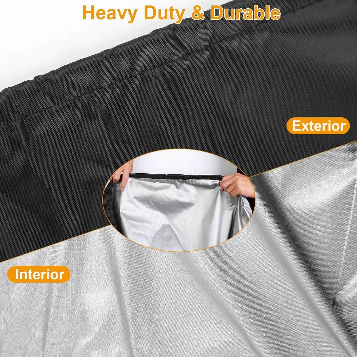 Boat Cover 210D Waterproof Dustproof Trailerable Boat Protector Everything Else - DailySale