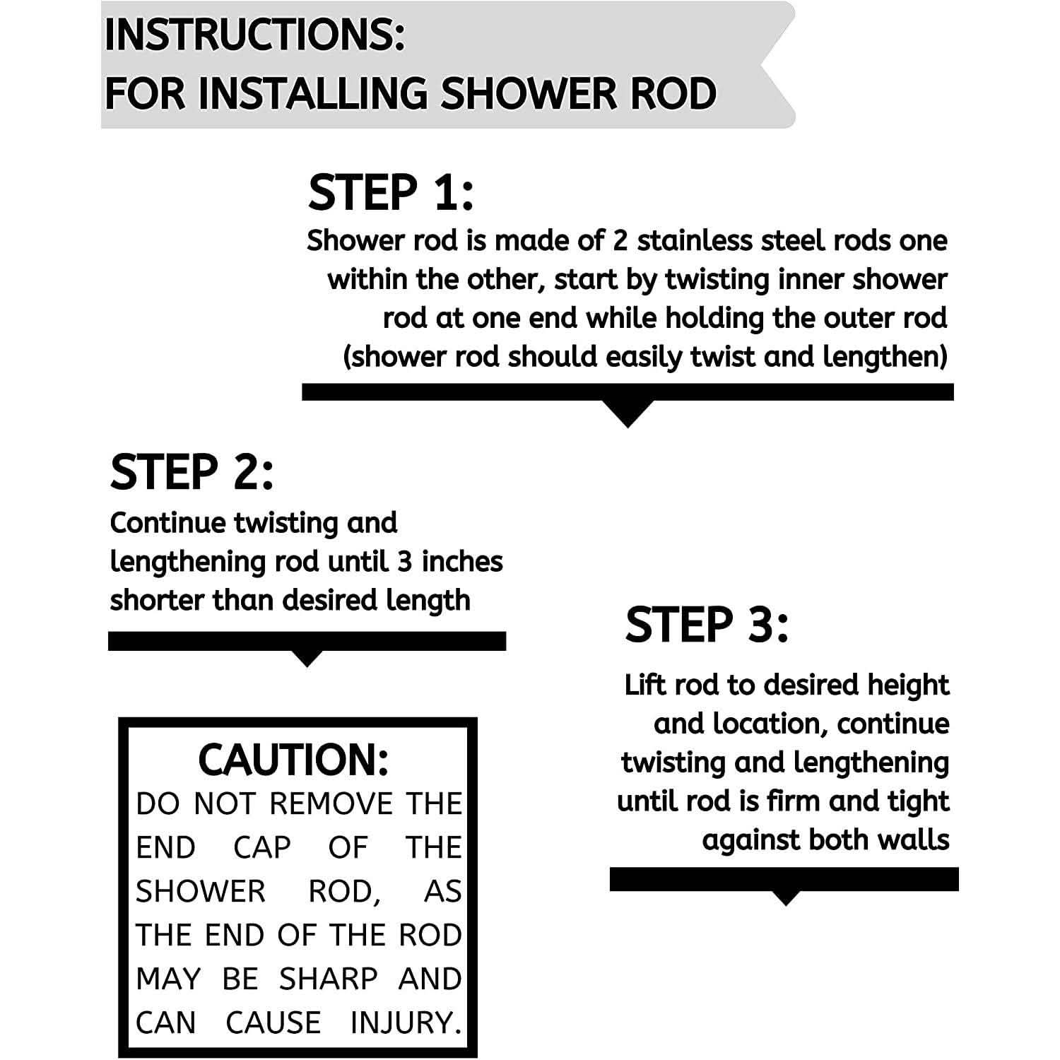 Bolford Shower Curtain & Rod Set Home Essentials - DailySale