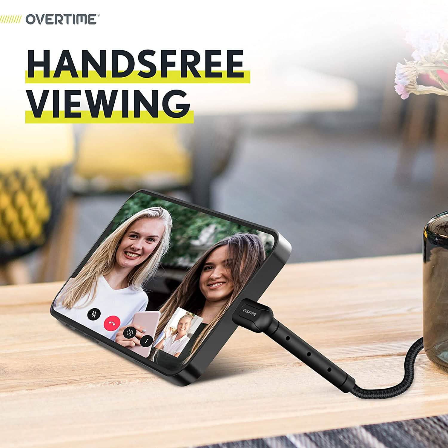 Braided Nylon High Speed Micro USB 90 Degree Charging Cable Mobile Accessories - DailySale