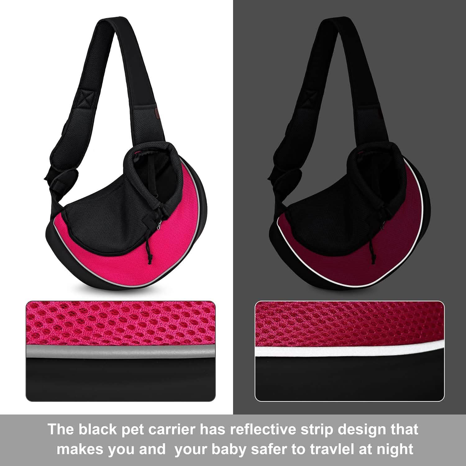 Breathable Mesh Travel Safe Sling Bag Carrier for Pets Pet Supplies - DailySale