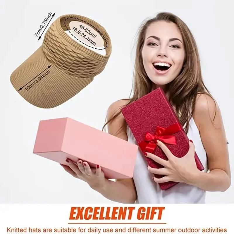 Breathable Sun Visor Cap for Outdoor Sports Women's Shoes & Accessories - DailySale