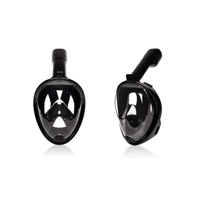 Breathefree GoPro Compatible Snorkel and Scuba Mask Sports & Outdoors Black S/M - DailySale
