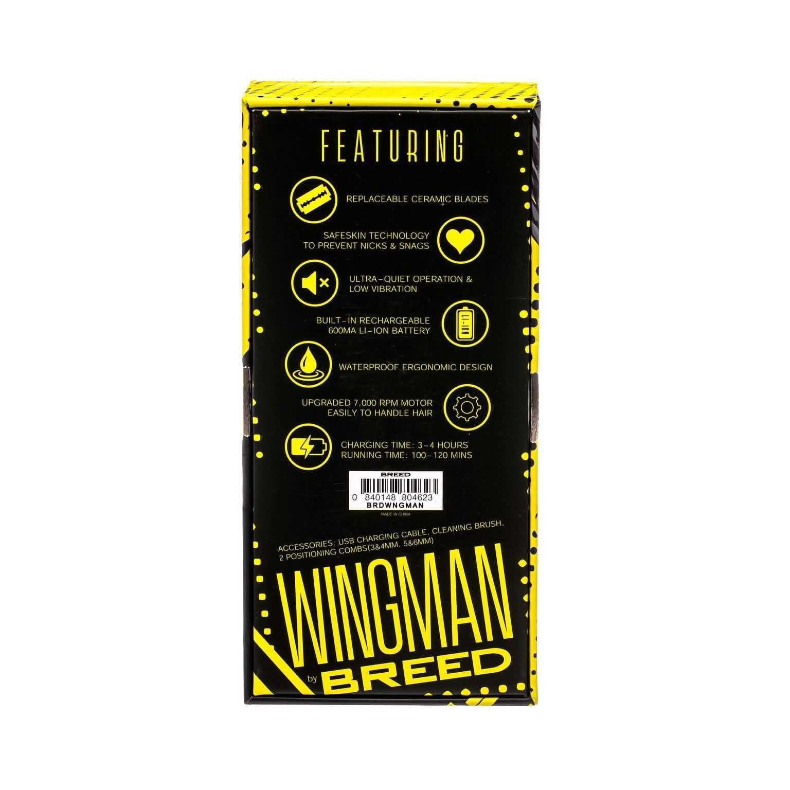 Breed Wingman Ceramic Blade Men's Grooming - DailySale