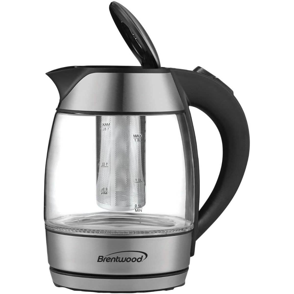 Brentwood Stainless Steel Cordless Electric Kettle Kitchen Essentials - DailySale