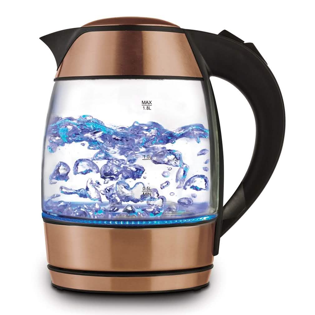 Brentwood Stainless Steel Cordless Electric Kettle Kitchen Essentials Gold - DailySale