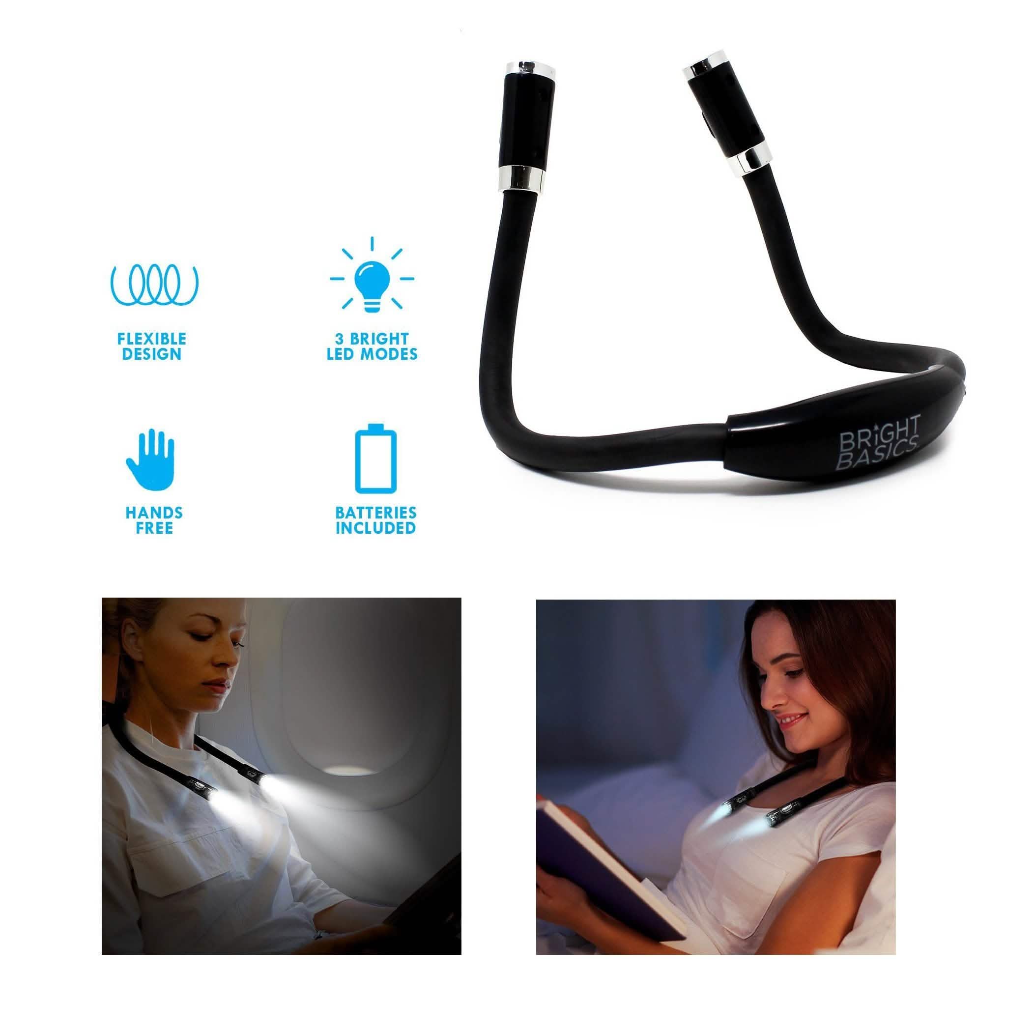 Bright Basics Hands-Free LED Flexible Neck Light Everything Else - DailySale