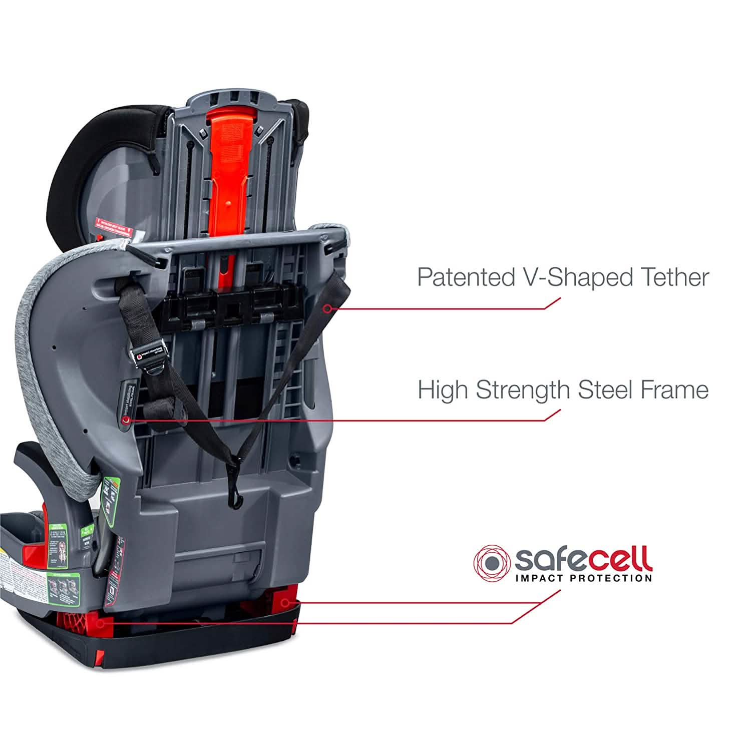 Britax Grow with You ClickTight Harness-2-Booster Car Seat Automotive - DailySale
