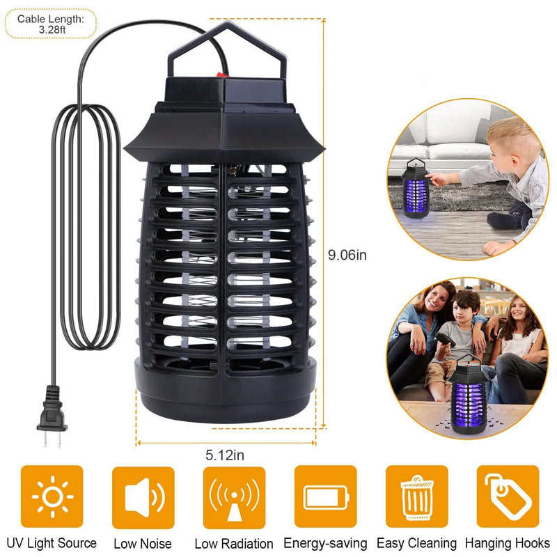 Bug Zapper Electric UV Mosquito Killer Lamp Pest Control - DailySale
