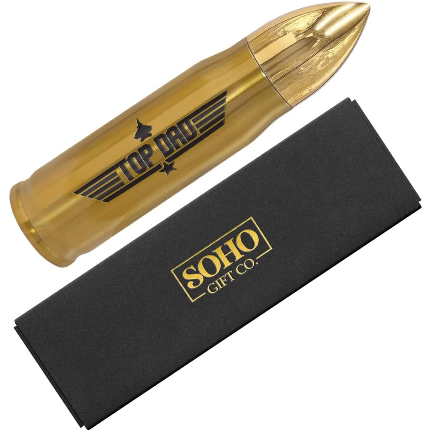 Bullet Water Bottle Gift for Dad 17 Oz Sports & Outdoors - DailySale