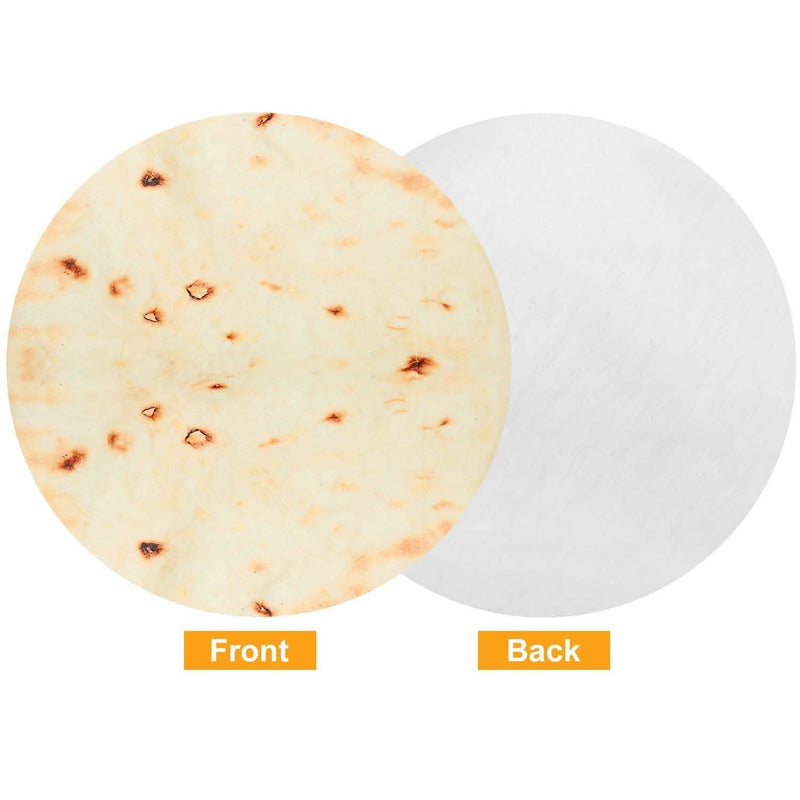 Burrito Tortilla Throw Blanket Bedding - DailySale