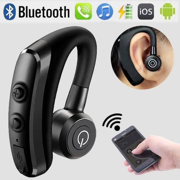 Business Wireless Bluetooth Earphone with Mic and Noise Cancellation Mobile Accessories - DailySale