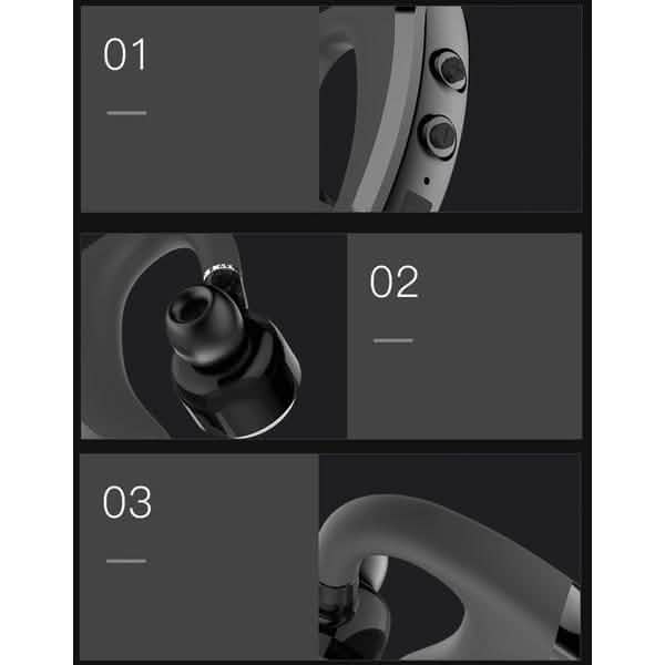 Business Wireless Bluetooth Earphone with Mic and Noise Cancellation Mobile Accessories - DailySale