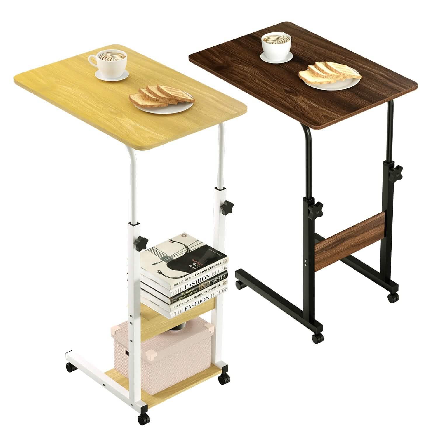 C Side Laptop Small Slim Snack Side Table Furniture & Decor - DailySale