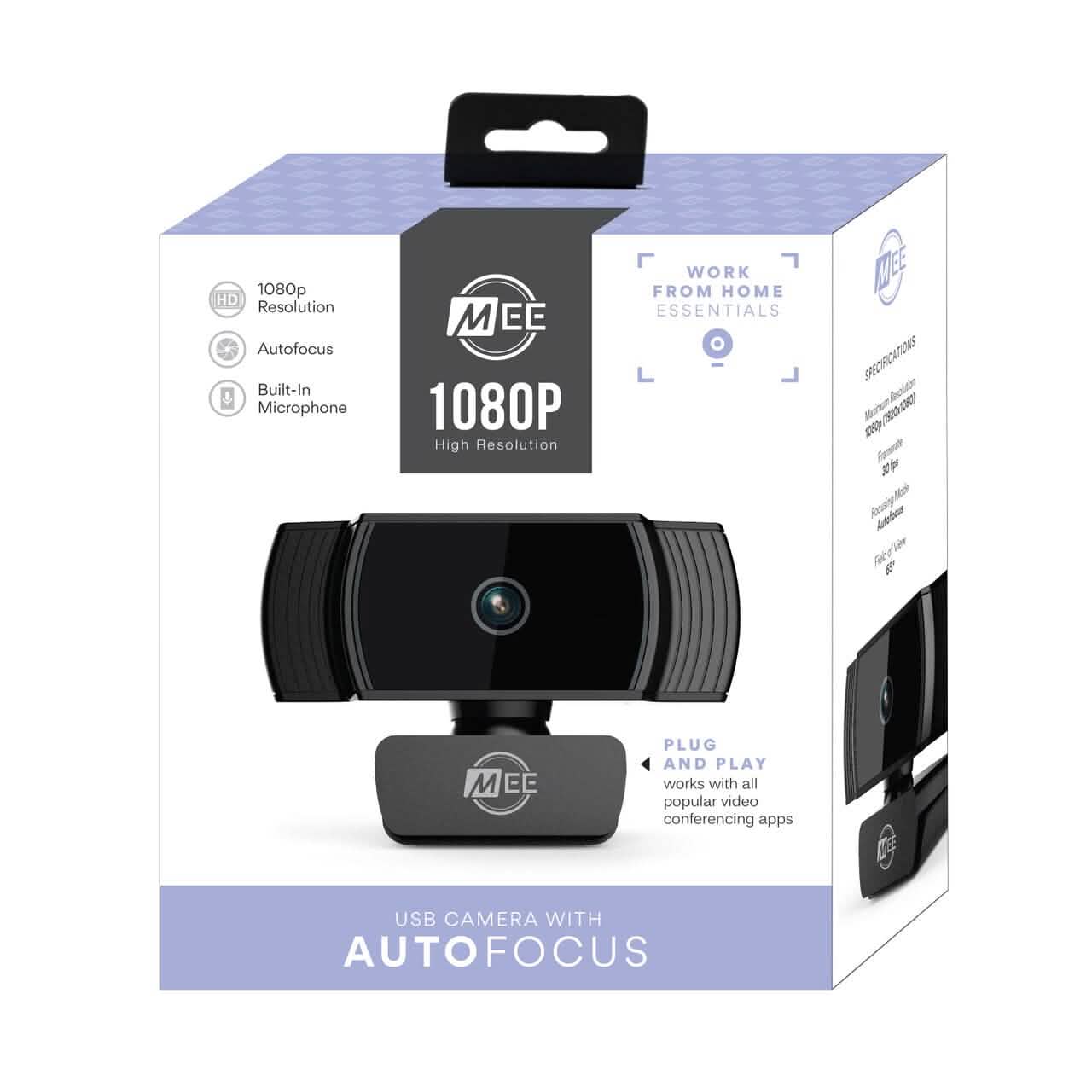 C6A 1080P Webcam with Autofocus Computer Accessories - DailySale