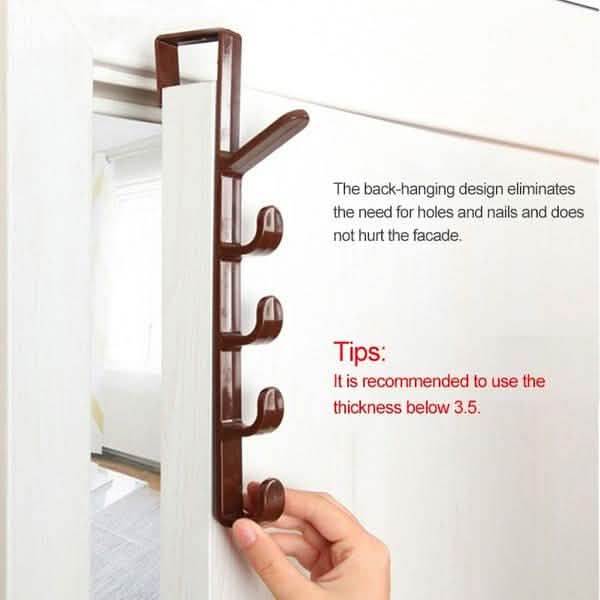 Cabinet Drawer Door Hook Coat Clothes Bag Towel Storage Holder Closet & Storage - DailySale