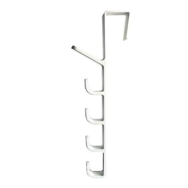 Cabinet Drawer Door Hook Coat Clothes Bag Towel Storage Holder Closet & Storage White 1-Piece - DailySale