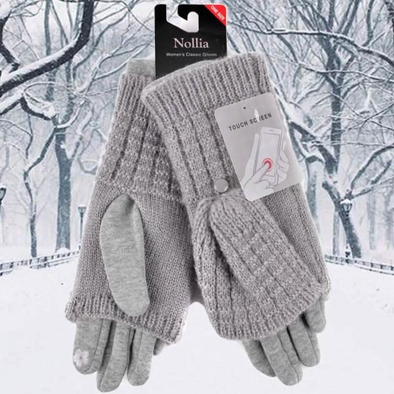 Cable Knit Women's Winter Cute Gloves Women's Apparel - DailySale