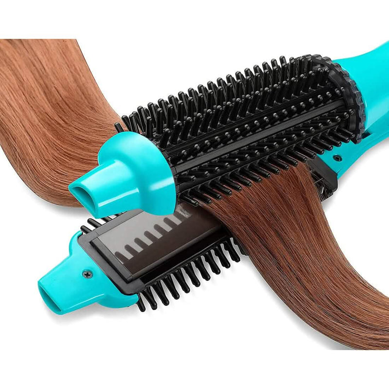 Calista 2-in-1 Heated Brush Iron Hair Styler Beauty & Personal Care - DailySale