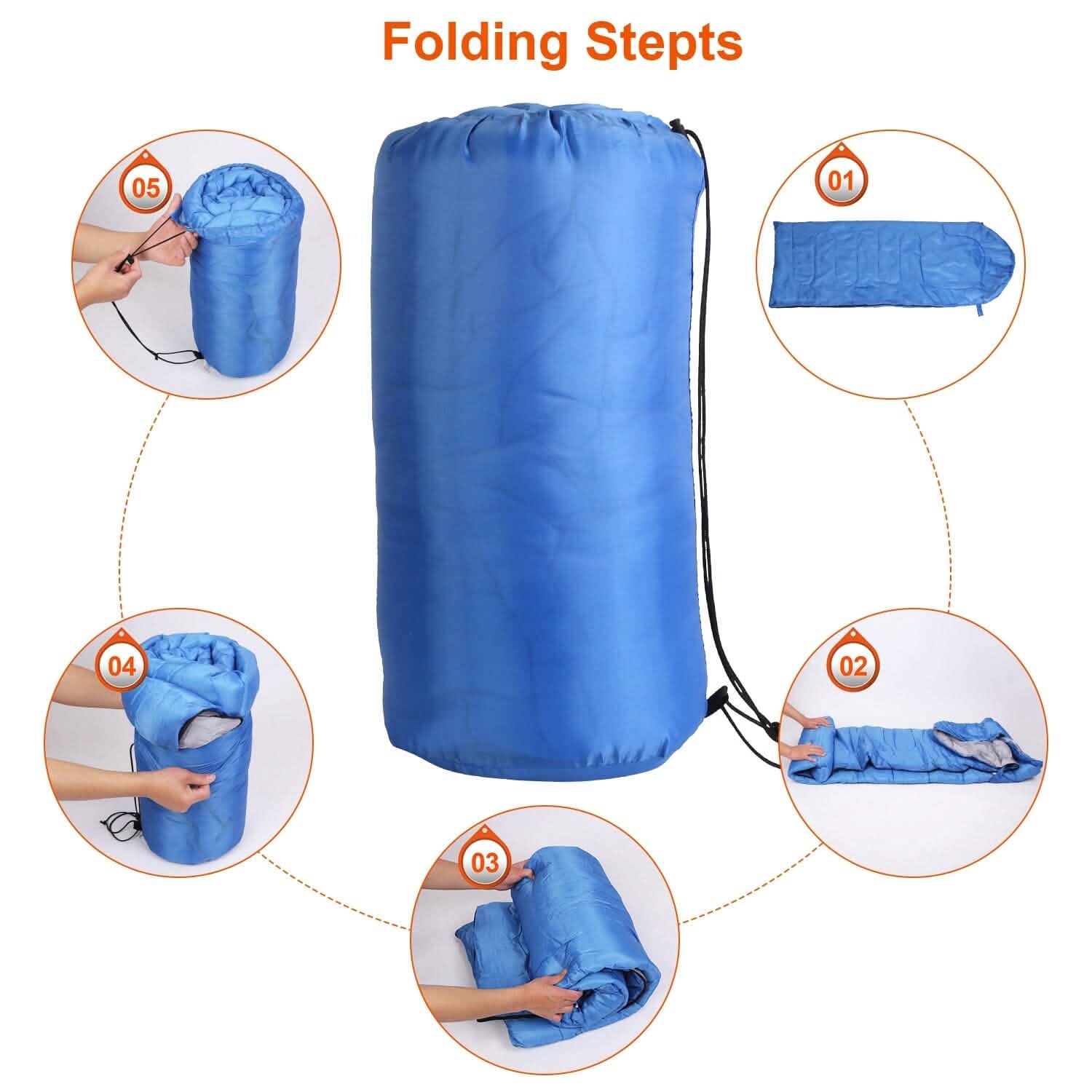 Camping Sleeping Bags for Adults Sports & Outdoors - DailySale