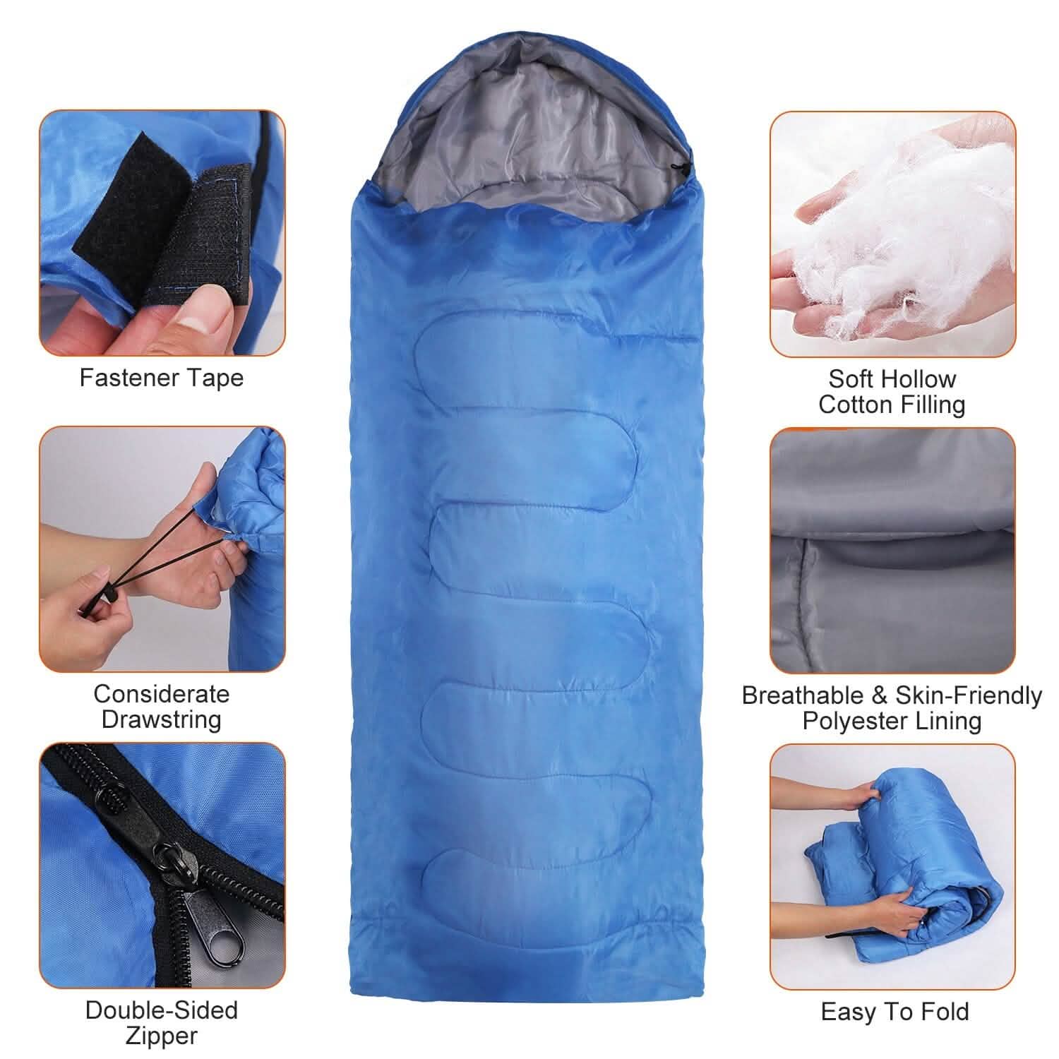 Camping Sleeping Bags for Adults Sports & Outdoors - DailySale