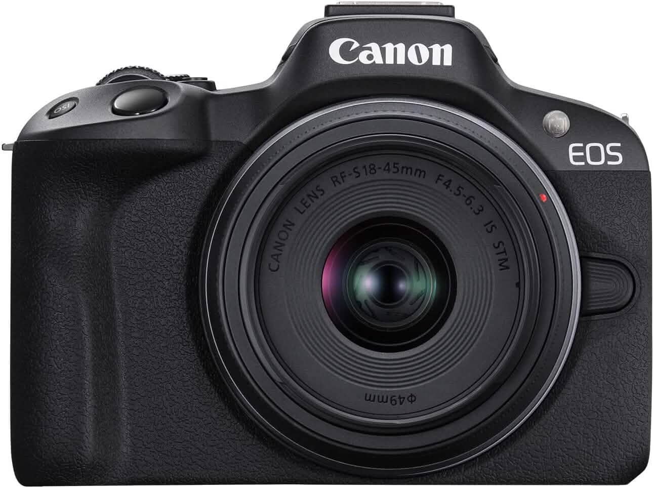 Canon EOS R50 4K Mirrorless Camera with RF-S 18-45mm f/4.5-6.3 IS STM Lens (Like New/Open-Box) Cameras & Drones - DailySale