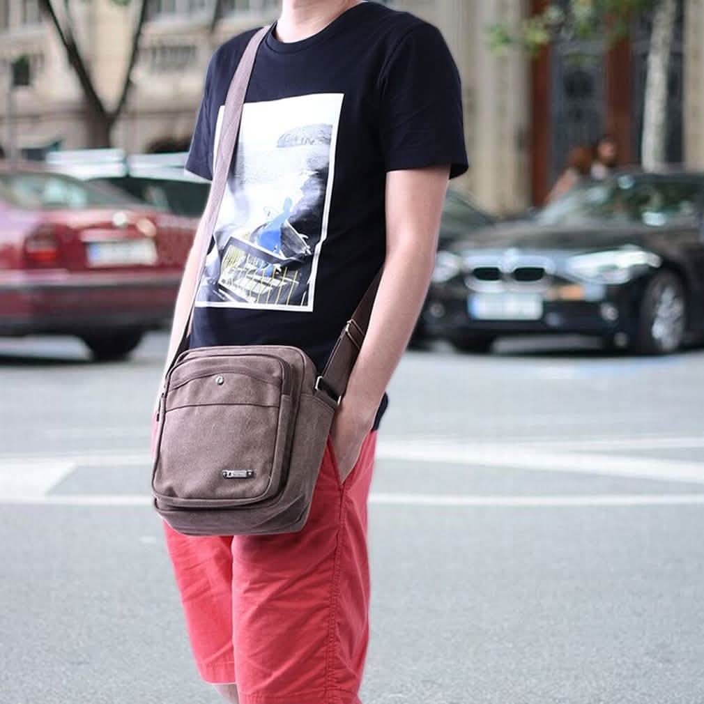 Canvas Button-Top Totes Bag Handbags & Wallets - DailySale