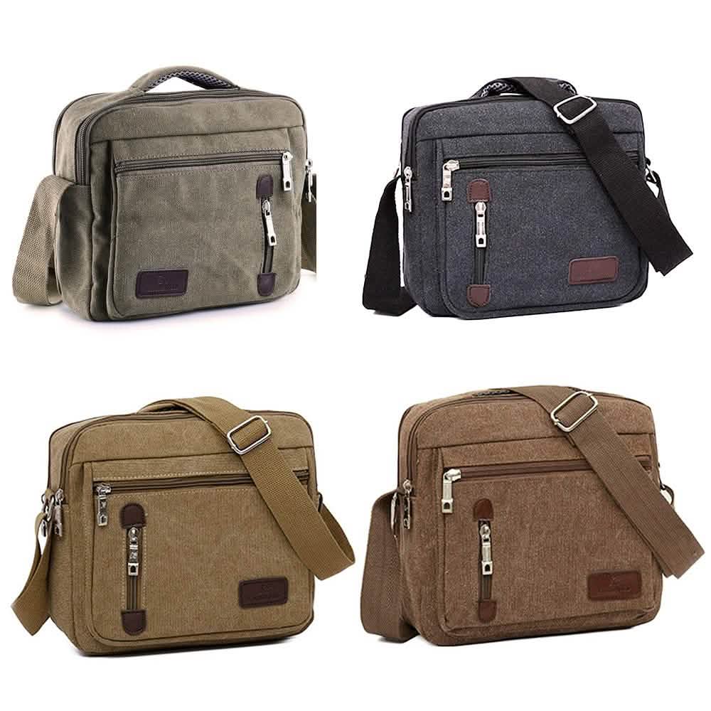 Canvas Cross-Body Totes - Assorted Colors Handbags & Wallets - DailySale