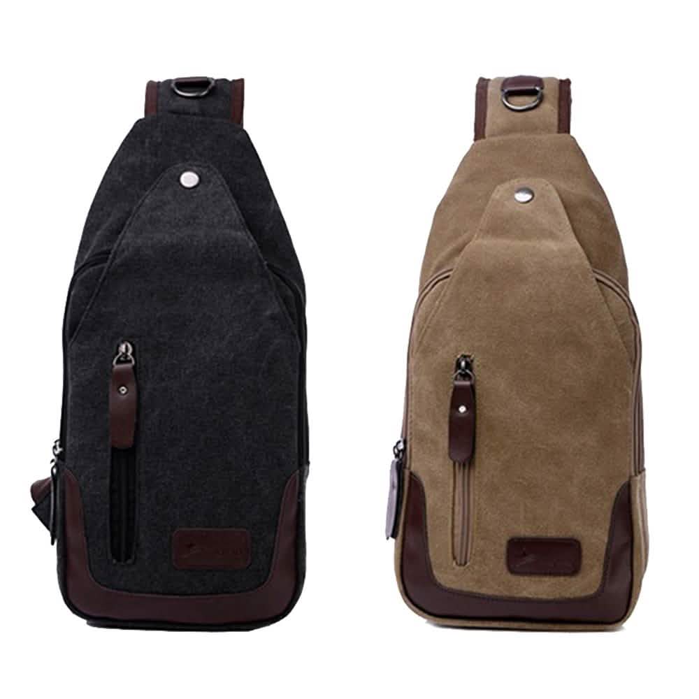 Canvas Shoulder Sling Bag - Assorted Colors Handbags & Wallets - DailySale