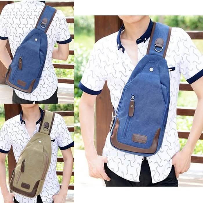 Canvas Shoulder Sling Bag - Assorted Colors Handbags & Wallets - DailySale